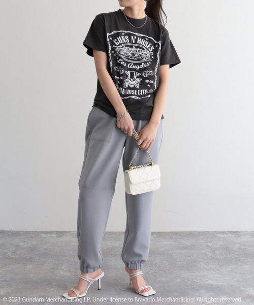 fredy emue（フレディエミュ）の「BAND Tシャツ（Tシャツ/カットソー・レディース・チャコールグレー/グレー系その他2・M）」の7枚目の写真