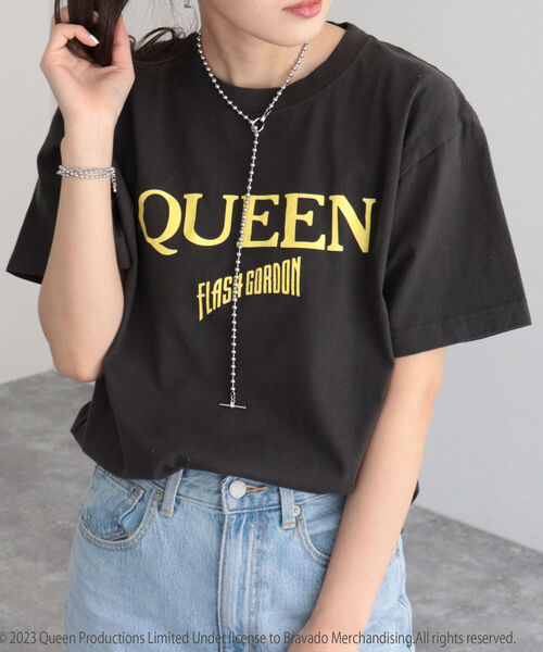 fredy emue（フレディエミュ）の「BAND Tシャツ（Tシャツ/カットソー・レディース・チャコールグレー/グレー系その他2・M）」の10枚目の写真