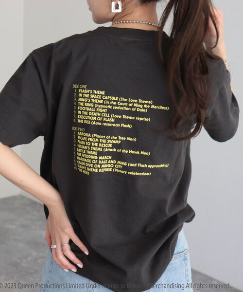 fredy emue（フレディエミュ）の「BAND Tシャツ（Tシャツ/カットソー・レディース・チャコールグレー/グレー系その他2・M）」の14枚目の写真