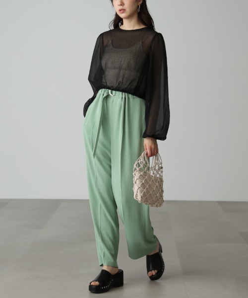 FREE'S MART（フリーズマート）の「◆スタッズカバーサンダル（サンダル・レディース・ブラック/ブラウン・SMALL/MEDIUM）」の4枚目の写真