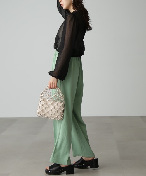 FREE'S MART（フリーズマート）の「◆スタッズカバーサンダル（サンダル・レディース・ブラック/ブラウン・SMALL/MEDIUM）」の5枚目の写真