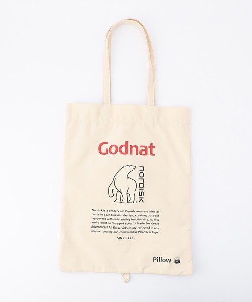 NORDISK(ノルディスク)の「Nordisk/ノルディスク TECHNICAL COTTON PILLOW TOTE BAG(トートバッグ・レディース・ナチュラル・ONE SIZE)」の1枚目の写真