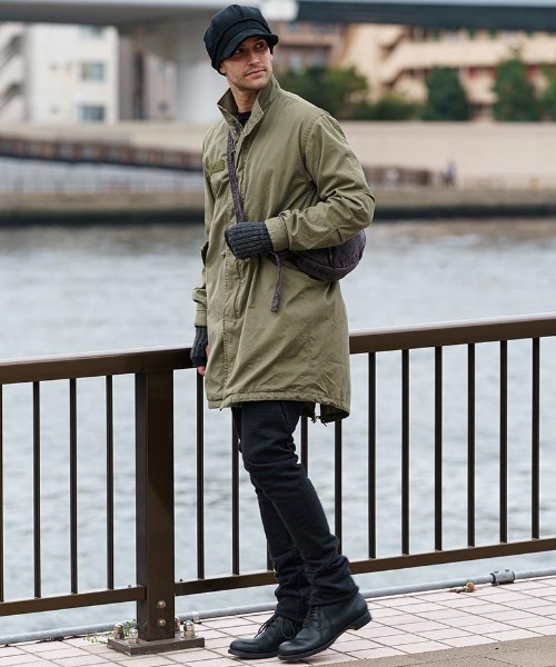 wjk（ダヴルジェイケイ）の「mko11220-3-tone hand warmer ハンドウォーマー（手袋・メンズ・ブラック/トップグレー/ベージュ・FREE）」の12枚目の写真