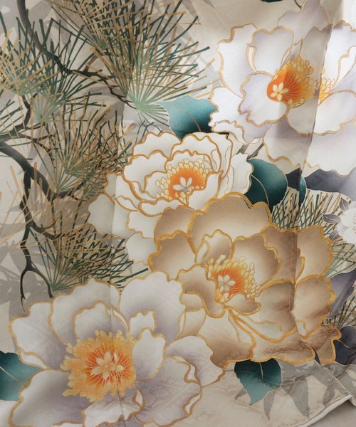 振袖2点セット 正絹着物＋袋帯