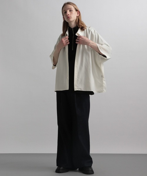 HARE（ハレ）の「ドルマンBIGシャツSS(HARE)（シャツ/ブラウス・メンズ・ピンク/ブラウン/ホワイト/ブラック・SMALL/MEDIUM）」の19枚目の写真