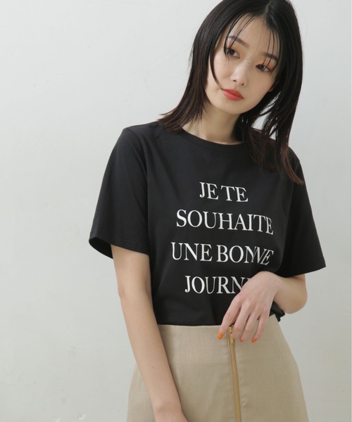 NANO universe（ナノユニバース）の「LB.04/ロゴプリントTシャツ（Tシャツ/カットソー・レディース・その他1/その他2/その他3/その他4/その他5/その他6/その他7/その他8・FREE）」の4枚目の写真