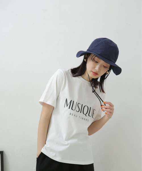 NANO universe（ナノユニバース）の「LB.04/ロゴプリントTシャツ（Tシャツ/カットソー・レディース・その他1/その他2/その他3/その他4/その他5/その他6/その他7/その他8・FREE）」の5枚目の写真