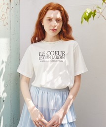 paravion | パール付きロゴTシャツ(Tシャツ/カットソー)