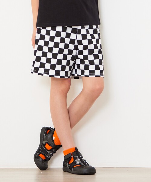 SHOO・LA・RUE(シューラルー)の「◆【110-140cm/吸水速乾】アソート裏毛ハーフパンツ(その他パンツ・キッズ・ブルー/ブラック系/アイボリー系1/パープル系4/ブラック系3/ネイビー系/黄緑系・14/13/11/12)」の3枚目の写真