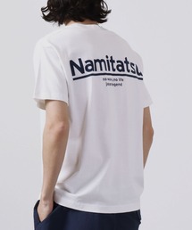 波達(NAMITATSU) オーガニックコットン プリント Tシャツ