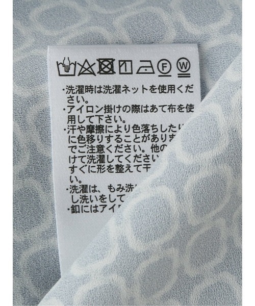 m.f.editorial（エムエフエディトリアル）の「m.f.エディトリアル レディース ボウタイ風 クルー半袖プルオーバーブラウス（シャツ/ブラウス・レディース・ブラック/ダークウッド/ホワイト・MEDIUM/LARGE）」の16枚目の写真