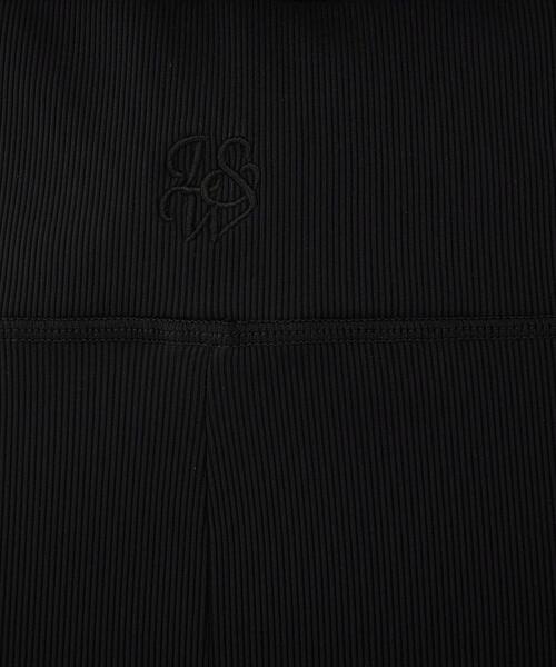 green label relaxing（グリーンレーベルリラクシング）の「＜LAND＆WATER＞リブ タイト スカート -UVカット・マシンウォッシャブル-（スカート・レディース・ブラック/ブラウン・FREE）」の21枚目の写真