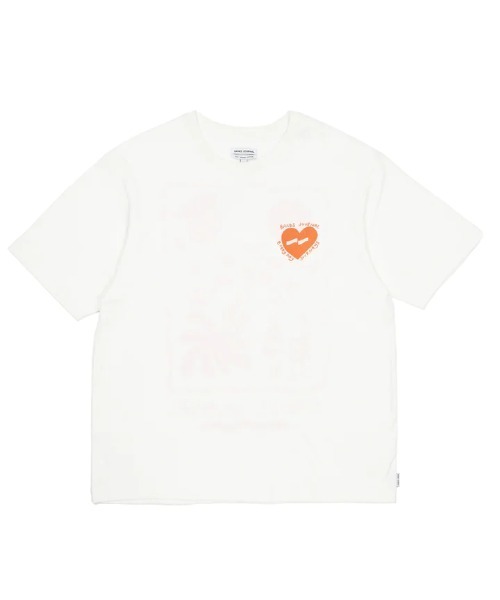 BANKS(バンクス)の「DESIGN TEE/BANKS(バンクス)半袖Tシャツ(Tシャツ/カットソー・メンズ・オフホワイト/ライトグリーン/その他6・MEDIUM/LARGE/X-LARGE/SMALL)」の4枚目の写真