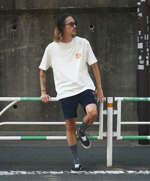 BANKS(バンクス)の「DESIGN TEE/BANKS(バンクス)半袖Tシャツ(Tシャツ/カットソー・メンズ・オフホワイト/ライトグリーン/その他6・MEDIUM/LARGE/X-LARGE/SMALL)」の10枚目の写真