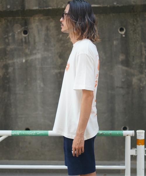 BANKS(バンクス)の「DESIGN TEE/BANKS(バンクス)半袖Tシャツ(Tシャツ/カットソー・メンズ・オフホワイト/ライトグリーン/その他6・MEDIUM/LARGE/X-LARGE/SMALL)」の14枚目の写真