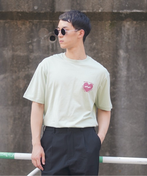 BANKS(バンクス)の「DESIGN TEE/BANKS(バンクス)半袖Tシャツ(Tシャツ/カットソー・メンズ・オフホワイト/ライトグリーン/その他6・MEDIUM/LARGE/X-LARGE/SMALL)」の20枚目の写真