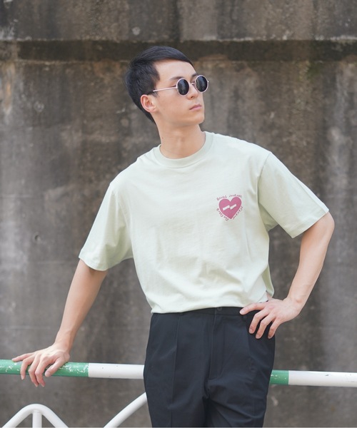 BANKS(バンクス)の「DESIGN TEE/BANKS(バンクス)半袖Tシャツ(Tシャツ/カットソー・メンズ・オフホワイト/ライトグリーン/その他6・MEDIUM/LARGE/X-LARGE/SMALL)」の21枚目の写真