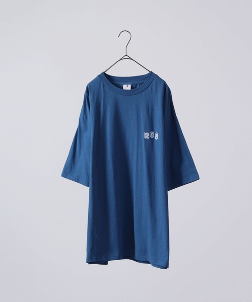 Red Cap Girl(レッドキャプガール)の「Red Cap Girl 天竺 バックプリント ビックシルエット 半袖Tシャツ(Tシャツ/カットソー・メンズ・ブラック/ブルー/ホワイト・L/M)」の19枚目の写真