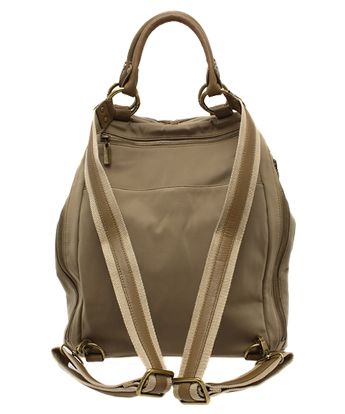 ear PAPILLONNER(イアパピヨネ)の「ニットスタンプ(バックパック/リュック・レディース・ネイビー/ベージュ/ブラック・FREE)」の15枚目の写真