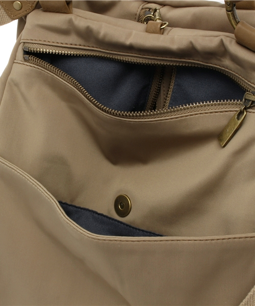 ear PAPILLONNER(イアパピヨネ)の「ニットスタンプ(バックパック/リュック・レディース・ネイビー/ベージュ/ブラック・FREE)」の12枚目の写真