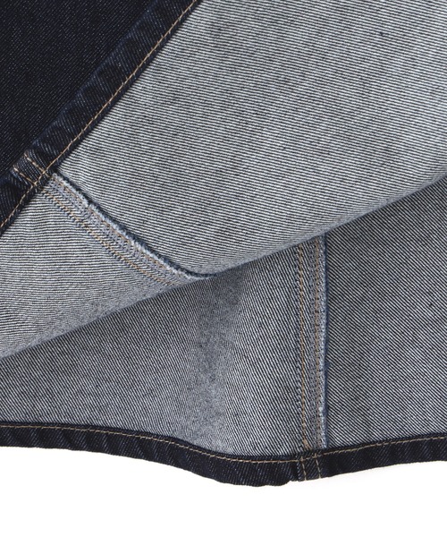 FREE'S MART（フリーズマート）の「◇[低身長サイズ/Sシリーズ]マーメイドデニムキャミワンピース（ワンピース・レディース・ワンウォッシュ/ブラック系その他・X-SMALL/MEDIUM/SMALL）」の10枚目の写真