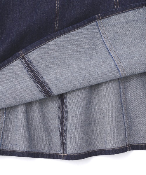 FREE'S MART（フリーズマート）の「◇[低身長サイズ/Sシリーズ]マーメイドデニムキャミワンピース（ワンピース・レディース・ワンウォッシュ/ブラック系その他・X-SMALL/MEDIUM/SMALL）」の14枚目の写真