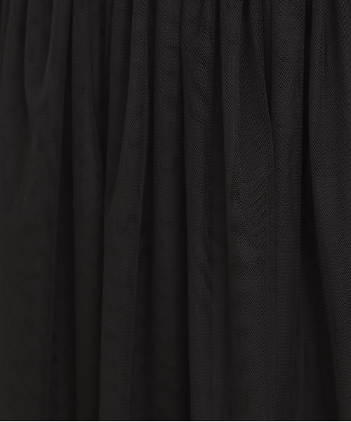 ANGIE（アンジー）の「2WAYチュールスカート（スカート・レディース・ブラック/アイボリー/ライトグレー・FREE）」の13枚目の写真