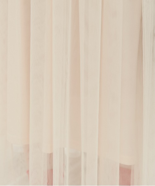 ANGIE（アンジー）の「2WAYチュールスカート（スカート・レディース・ブラック/アイボリー/ライトグレー・FREE）」の11枚目の写真