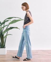 新品^_^Yanuk Lea ダメージ加工　24 YANUK ジーンズ デニム デニムパンツ 「YANUK/ヤヌーク」 LEA