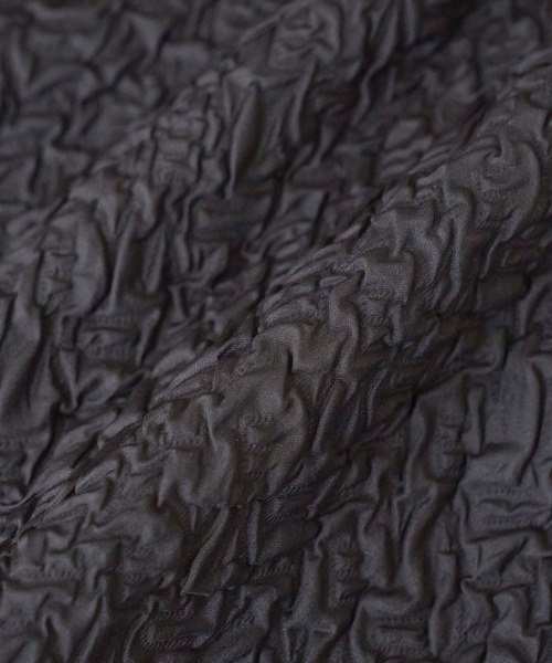 VIS（ビス）の「【新色追加】ふくれジャガードキャミトップス（キャミソール・レディース・オフホワイト/ブラック/ブラウン・FREE）」の6枚目の写真