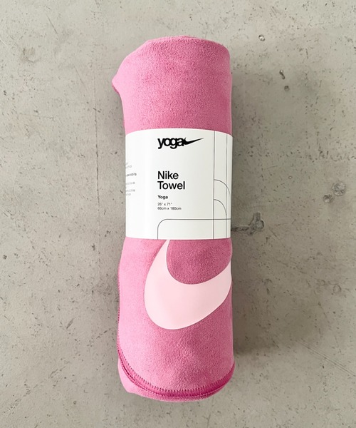 NIKE(ナイキ)の「NIKE(ナイキ)/ヨガタオル 大判タオル フィットネス トレーニング ジム ピラティス エクササイズ(スポーツグッズ・レディース・ピンク/ブラック/オレンジ/ピンク系その他・FREE)」の14枚目の写真