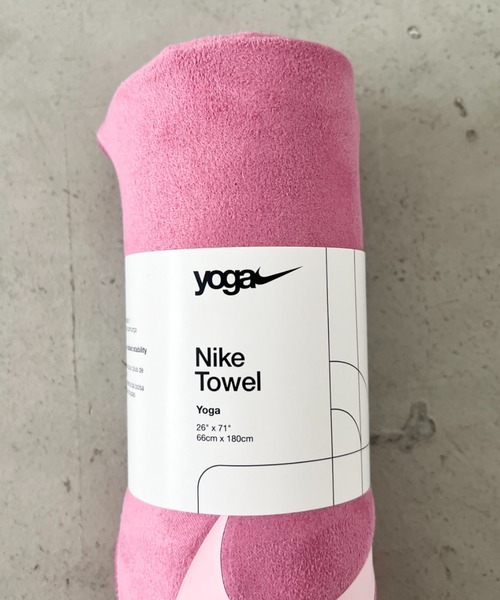 NIKE(ナイキ)の「NIKE(ナイキ)/ヨガタオル 大判タオル フィットネス トレーニング ジム ピラティス エクササイズ(スポーツグッズ・レディース・ピンク/ブラック/オレンジ/ピンク系その他・FREE)」の15枚目の写真