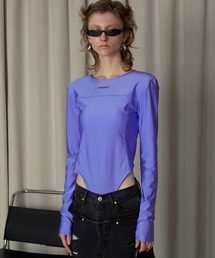 PRANK PROJECT | 【23AUTUMN先行予約商品】バックオープンスキューバボディスーツ / Back Open Scuba Bodysuit(Tシャツ/カットソー)