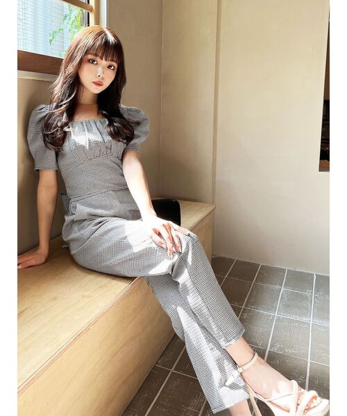 RESEXXY（リゼクシー）の「バックリボンスクエアブラウス【セットアップ着用可能】（シャツ/ブラウス・レディース・その他/ブラック/その他1・FREE）」の22枚目の写真