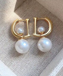 Futier land | ドッキングインナーパールピアス(ピアス(両耳用))