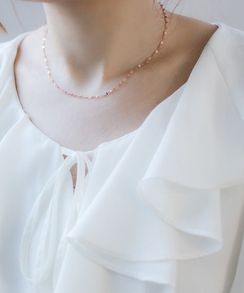 BLOOM（ブルーム）の「サージカルステンレス 316L デザインネックレス BLOOM/ブルーム（ネックレス・レディース・その他・40cm）」の6枚目の写真