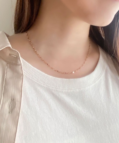 BLOOM（ブルーム）の「サージカルステンレス 316L デザインネックレス BLOOM/ブルーム（ネックレス・レディース・その他・40cm）」の7枚目の写真