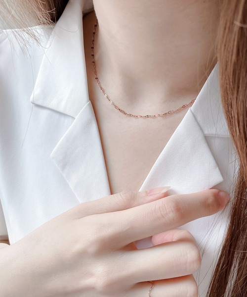 BLOOM（ブルーム）の「サージカルステンレス 316L デザインネックレス BLOOM/ブルーム（ネックレス・レディース・その他・40cm）」の9枚目の写真