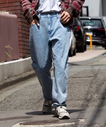 GLOSTER | 【限定展開】【GLOSTER/グロスター】デニムワイドパンツ イージーテーパードパンツ(デニムパンツ)