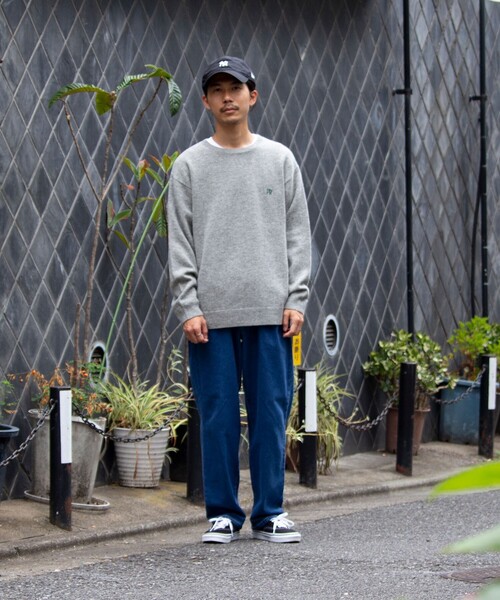 GLOSTER(グロスター)の「【限定展開】【GLOSTER/グロスター】デニムワイドパンツ イージーテーパードパンツ(デニムパンツ・メンズ・インディゴブルー/サックスブルー・M/L/XL)」の9枚目の写真