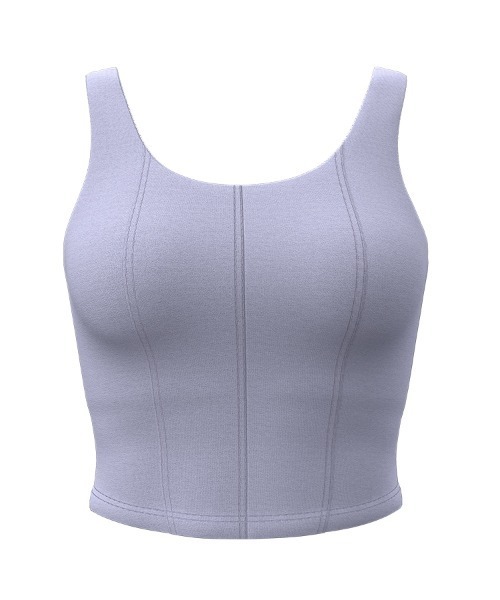 SAISON DE PAPILLON（セゾンドパピヨン）の「カップ付きタンクトップ（スポーツブラ・レディース・ブラック/グレー/ブラウン/ブルー・L/M/XL）」の20枚目の写真