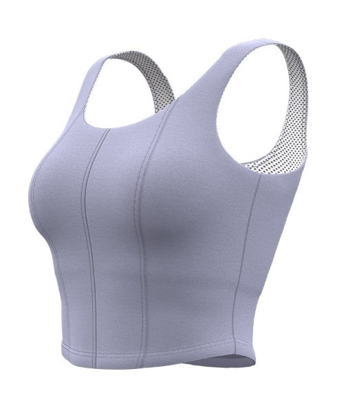 SAISON DE PAPILLON（セゾンドパピヨン）の「カップ付きタンクトップ（スポーツブラ・レディース・ブラック/グレー/ブラウン/ブルー・L/M/XL）」の14枚目の写真