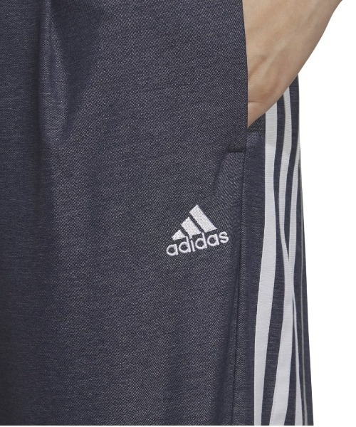 adidas(アディダス)の「アディダス adidas デニムライフ ウーブン レギュラーフィット 9/10丈 ウインドパンツ(デニムパンツ・レディース・ブラック/ネイビー・S/M/L/XL)」の11枚目の写真