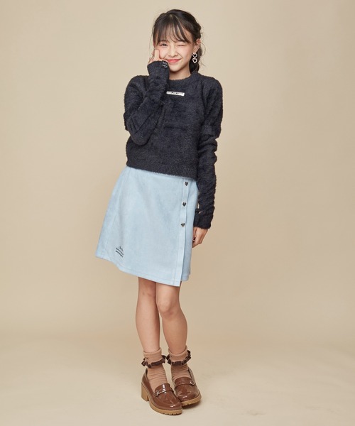 JENNI love（ジェニィラブ）の「アームカバー付きニットプル