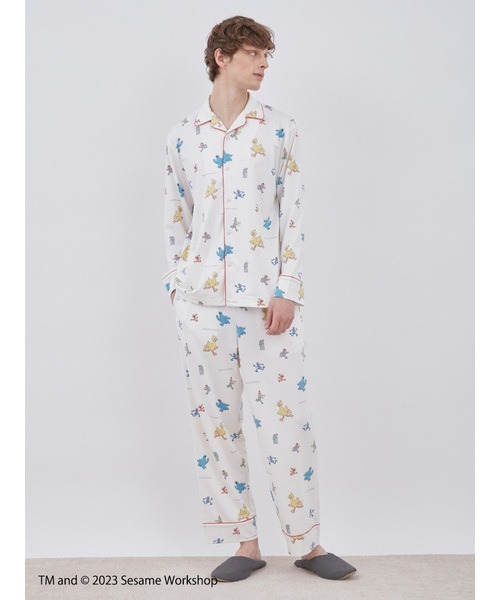 お歳暮ならオンライン gelato pique（ジェラートピケ）の「【SESAME STREET】【HOMME ルームウェア・パジャマ