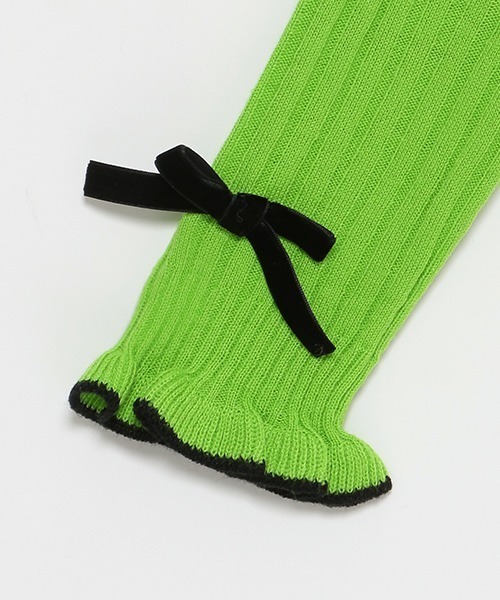 by LOVEiT（バイラビット）の「フリフリテレコニット（ニット/セーター・キッズ・ブラック/オフホワイト/レッド/ライム/モカ・120cm/140cm/160cm/130cm/150cm）」の21枚目の写真