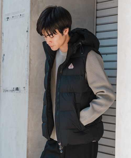 Pyrenex(ピレネックス)の「【PYRENEX / ピレネックス】SPOUTNIC MINI RIPSTOP VEST(ダウンベスト・メンズ・オレンジ/カーキ/ネイビー/ブラック/チャコールグレー・LARGE/X-LARGE/MEDIUM/SMALL)」の15枚目の写真
