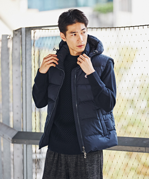 Pyrenex(ピレネックス)の「【PYRENEX / ピレネックス】SPOUTNIC MINI RIPSTOP VEST(ダウンベスト・メンズ・オレンジ/カーキ/ネイビー/ブラック/チャコールグレー・LARGE/X-LARGE/MEDIUM/SMALL)」の19枚目の写真