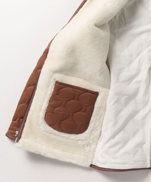 Guess(ゲス)の「Shearling Look Jacket ジャケット/アウター ブルゾン(ブルゾン・メンズ・ブラウン・X-LARGE/LARGE/MEDIUM)」の10枚目の写真