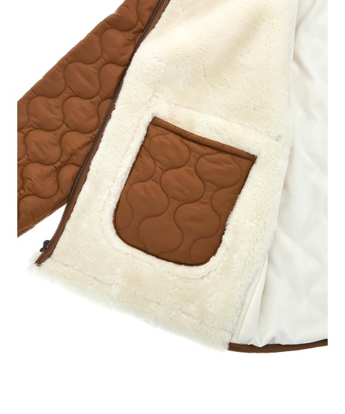 Guess(ゲス)の「Shearling Look Jacket ジャケット/アウター ブルゾン(ブルゾン・メンズ・ブラウン・X-LARGE/LARGE/MEDIUM)」の9枚目の写真